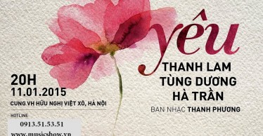 Liveshow Thanh Lam, Tùng Dương, Hà Trần